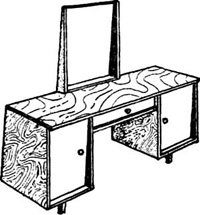 Изготовления туалетного столика